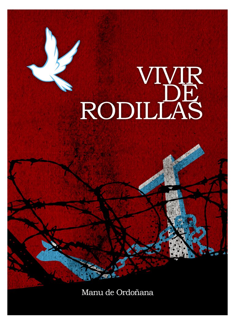 Portada de Vivir de rodillas